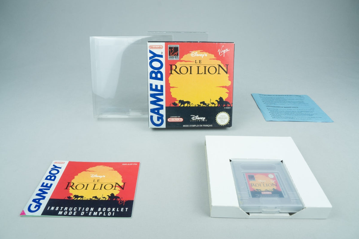 Nintendo Game Boy *Disney's Le Roi Lion* CIB OVP ALNP-FRA The Lion King