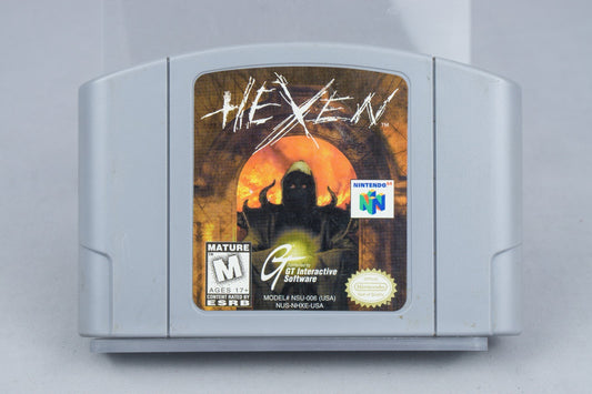 Hexen Nintendo 64 N64 Modul NTSC-U/C USK 18