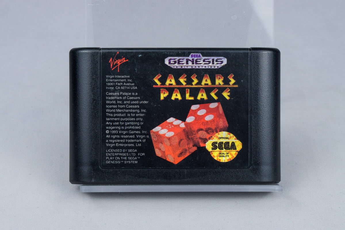 Caesars Palace Sega Genesis Modul NTSC-U/C