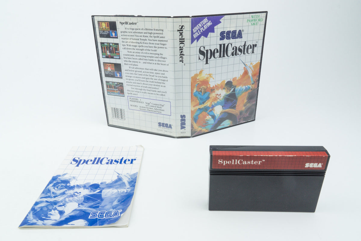 Sega Master System *SpellCaster* OVP mit Anleitung #2