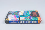 Sega Genesis *Menacer 6-Game Cartridge* OVP mit Anleitung NTSC-U/C #2