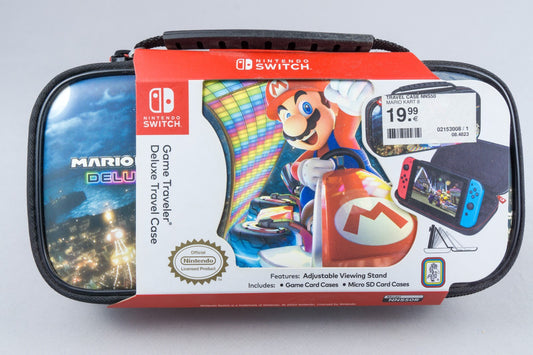 Nintendo Switch *Game Traveler: Deluxe Travel Case - Mario Kart 8 Deluxe* Neu