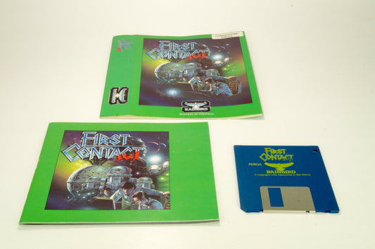 Amiga *First Contact* mit Anleitung by Rainbird