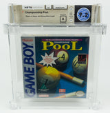 Nintendo Game Boy *Championship Pool* Sealed WATA 9.2 A no VGA Pop 1