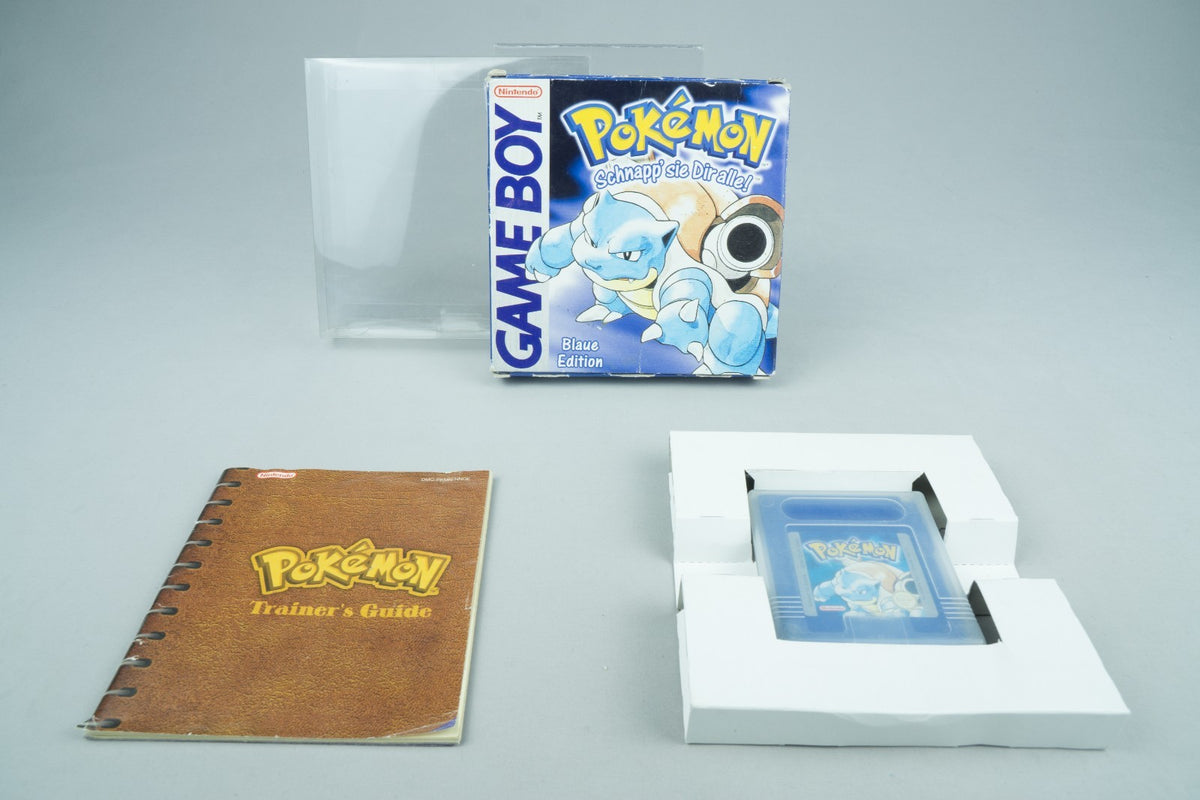 Nintendo Game Boy *Pokémon Blaue Edition* CIB OVP APED-NNOE-3