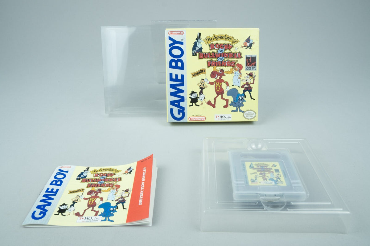 Nintendo Game Boy *Adventures of Rocky and Bullwinkle* CIB OVP Anleitung RY-USA