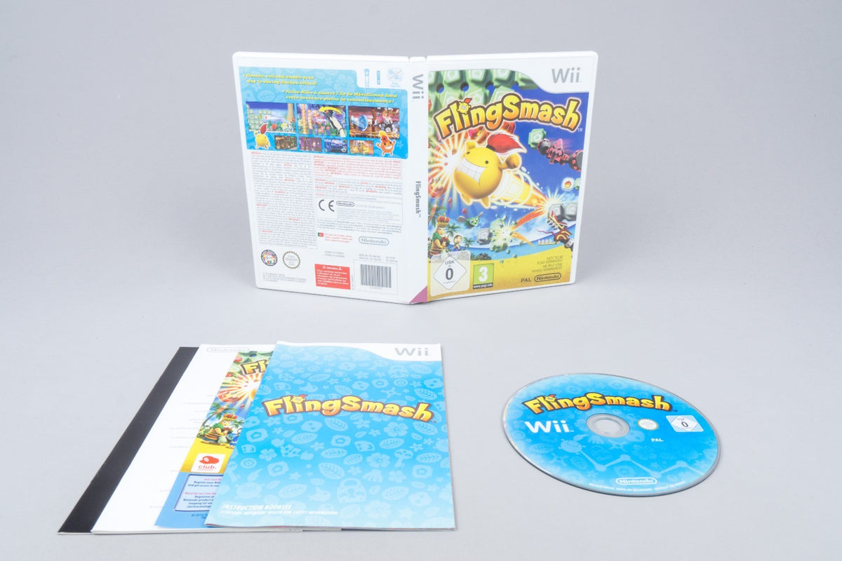 Nintendo Wii *FlingSmash* OVP mit Anleitung