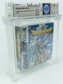 Game Boy Color *Dragon Warrior III* New / Sealed WATA 9.2 A++ no VGA