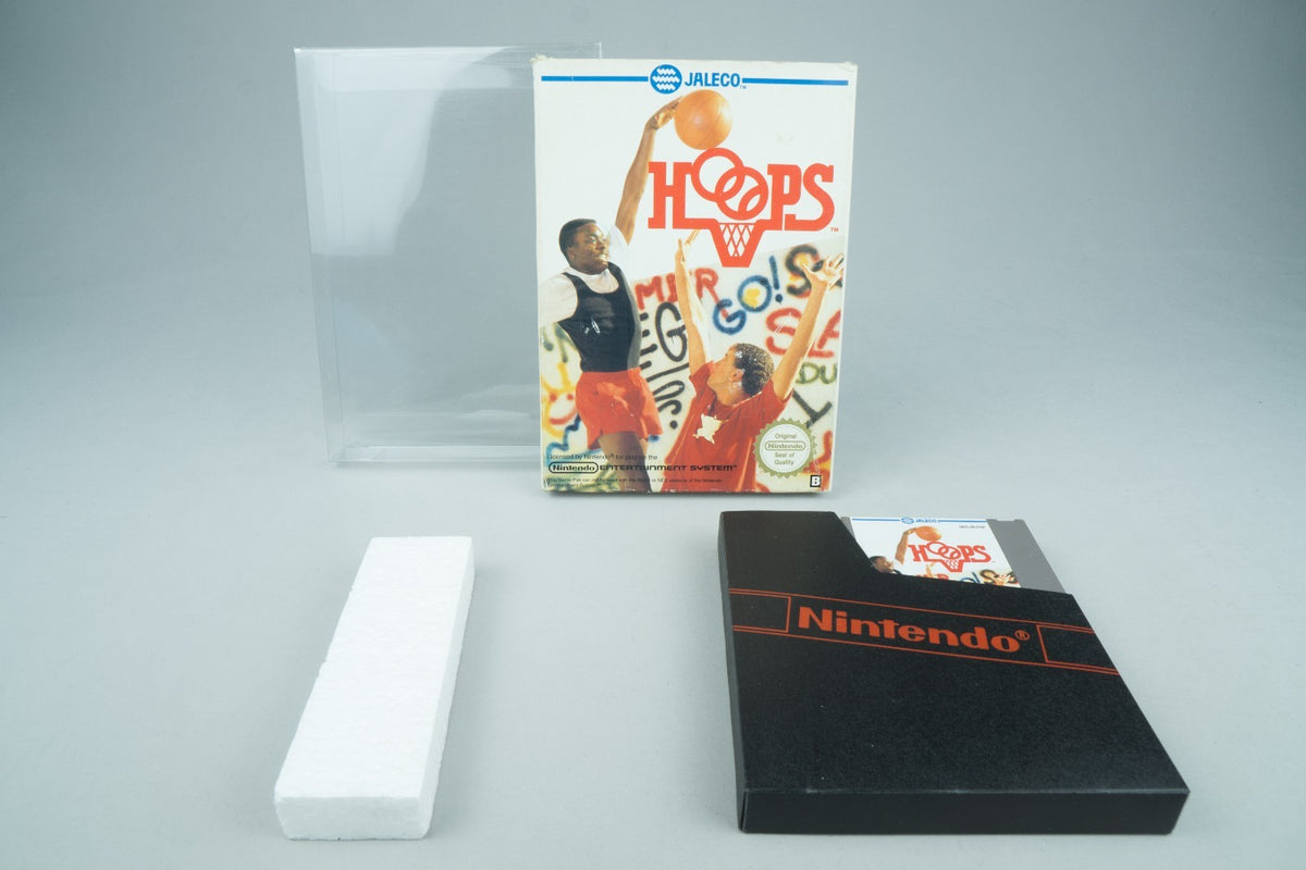 Hoops Nintendo NES OVP PAL B 2B-ESP #2 +
