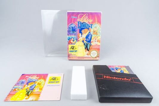 Nintendo NES *Disney Die Schöne und das Biest* OVP CIB PAL B B3-NOE +