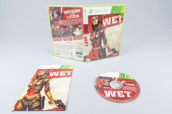 Xbox 360 *Wet* OVP mit Anleitung USK 18