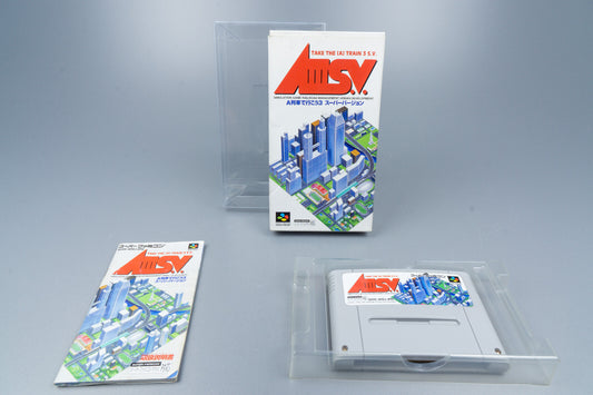 Super Famicom *AIII S.V. - A Ressha de Ikou 3* SFC OVP mit Anleitung NTSC-J #2
