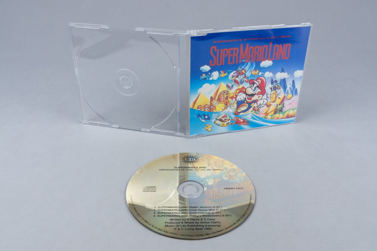 Super Mario Land: Ambassadors of Funk featuring M.C. Mario Maxi CD
