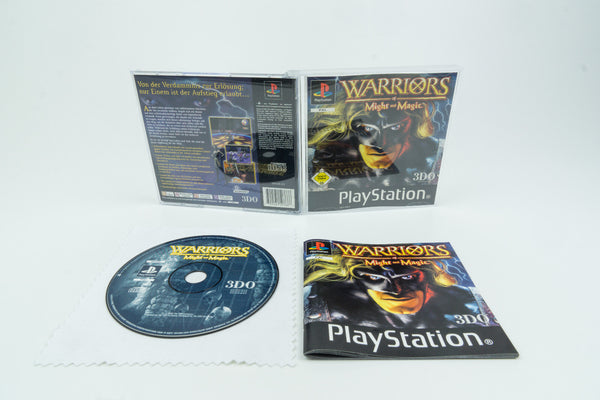 Playstation 1 *Warriors of Might and Magic* PS1 OVP Anleitung PAL
