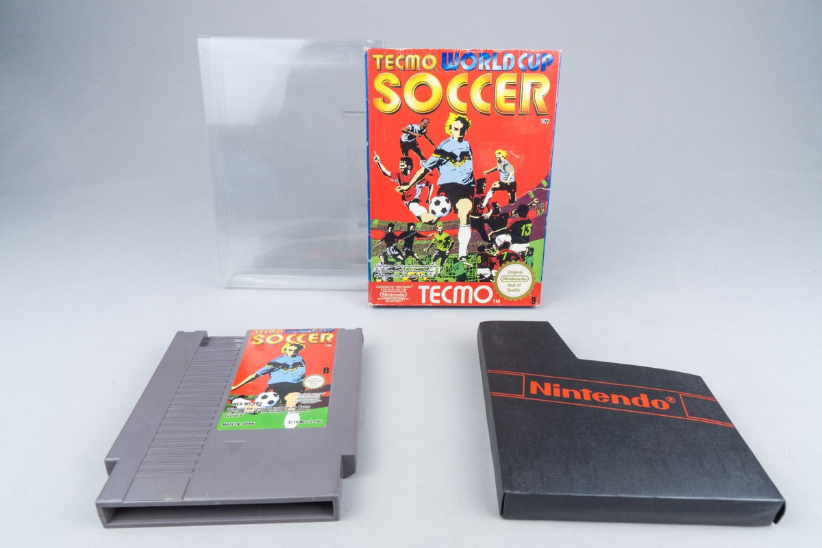 Nintendo NES *Tecmo World Cup Soccer* OVP PAL B WC-FRG + #3