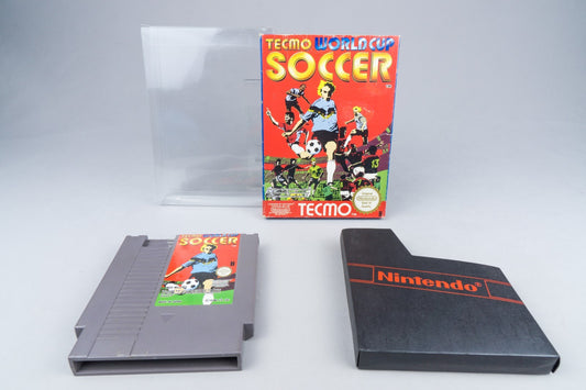 Nintendo NES *Tecmo World Cup Soccer* OVP PAL B WC-FRG + #3