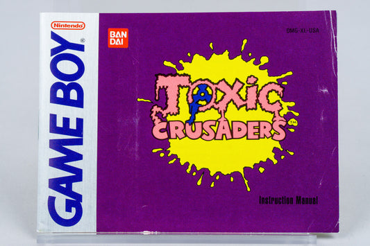 Nintendo Game Boy *Toxic Crusaders* Anleitung DMG-XL-USA