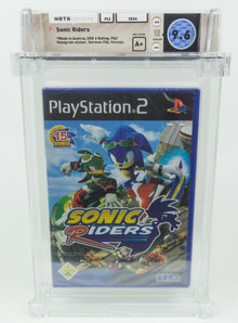 Playstation 2 *Sonic Riders* PS2 Sealed WATA 9.6 A+ no VGA