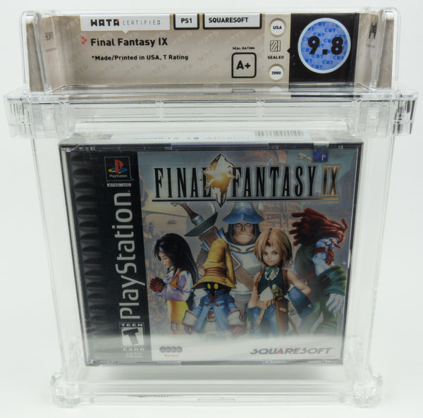 Playstation 1 *Final Fantasy IX* PS1 New / Sealed / WATA 9.8 A+