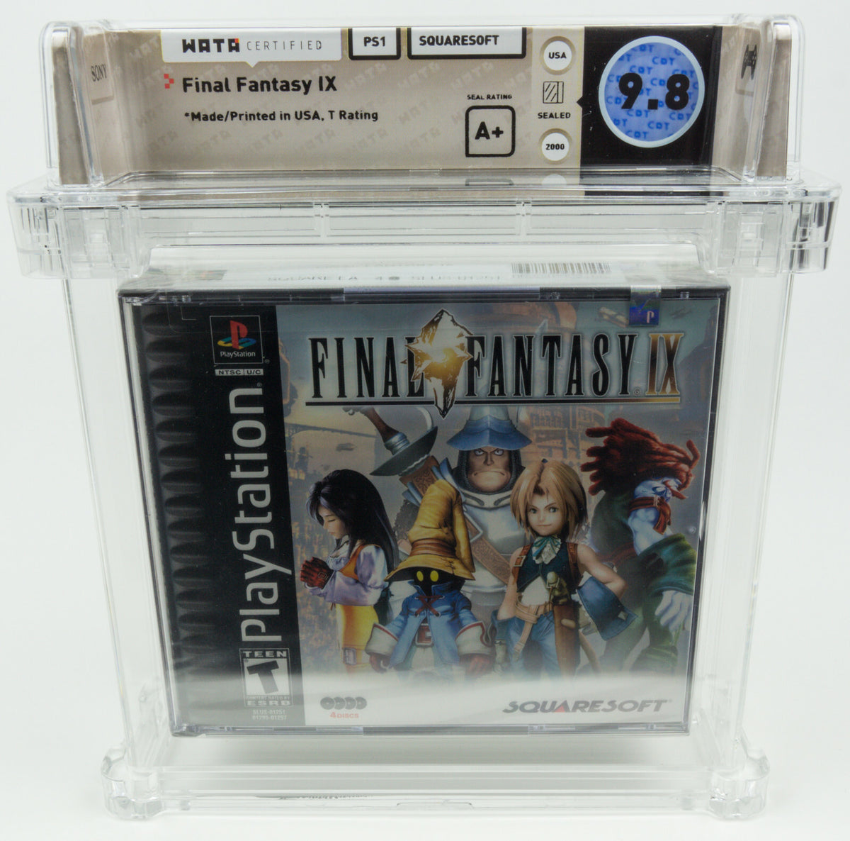 Playstation 1 *Final Fantasy IX* PS1 New / Sealed / WATA 9.8 A+