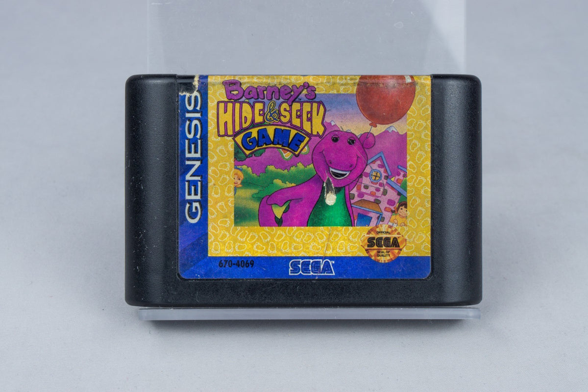Barney's Hide & Seek Game Sega Genesis Modul NTSC-U/C