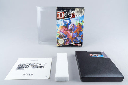 Nintendo NES *Defender of the Crown* OVP CIB PAL B U3-NOE +