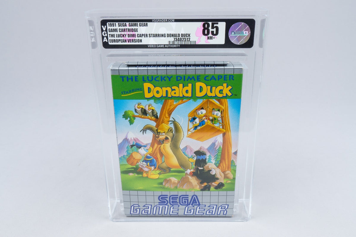 Sega Game Gear *The Lucky Dime Caper Starring Donald Duck* Neu / New VGA 85 NM+
