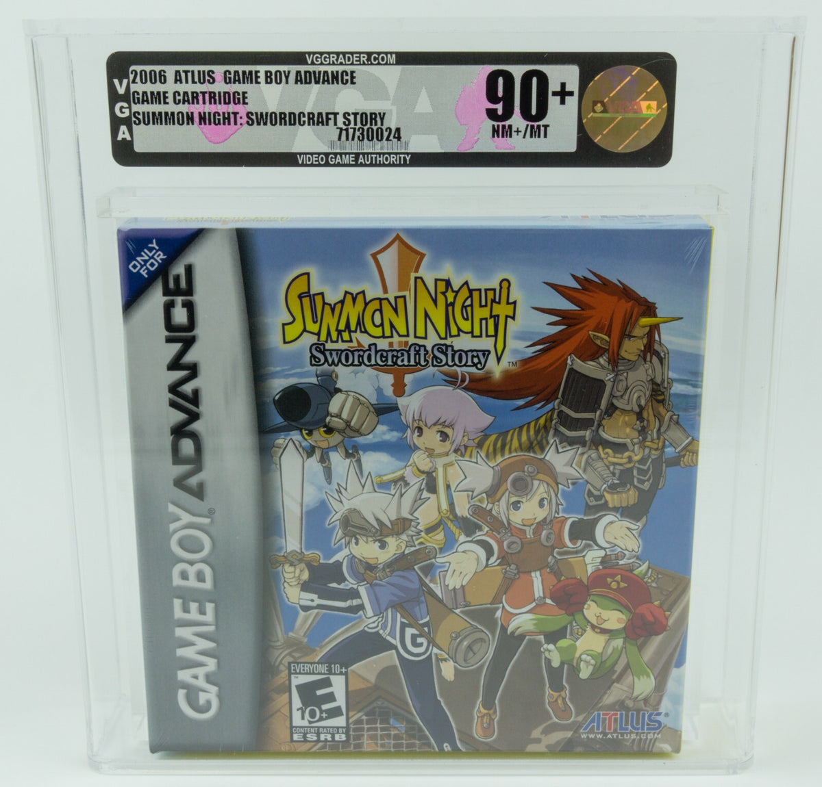 Game Boy Advance *Summon Night: Swordcraft Story* GBA VGA 90+ Near Mint+ / Mint