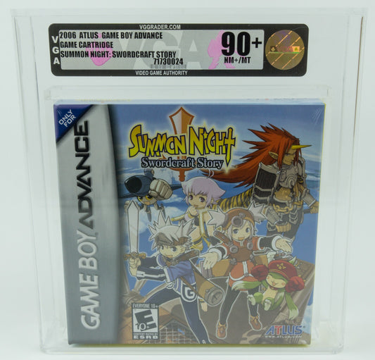 Game Boy Advance *Summon Night: Swordcraft Story* GBA VGA 90+ Near Mint+ / Mint