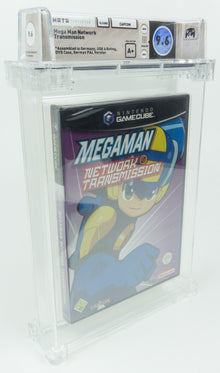 Nintendo Gamecube *Mega Man Network Transmission* Sealed WATA 9.6 A+ no VGA