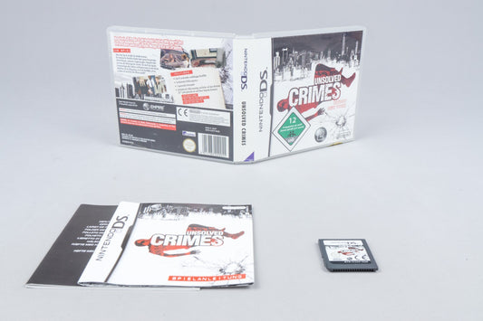 Nintendo DS *Unsolved Crimes: Tatort New York* OVP mit Anleitung