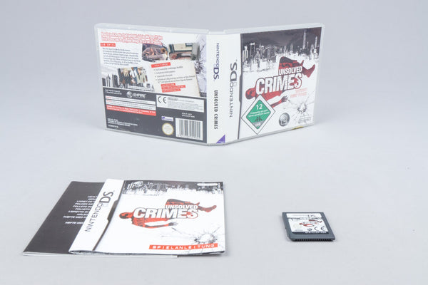 Nintendo DS Unsolved Crimes: Tatort New York OVP mit Anleitung