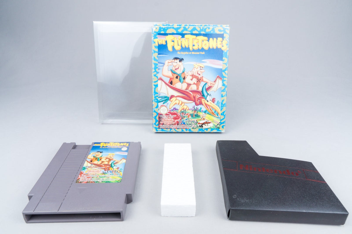 Nintendo NES *The Flintstones: The Surprise at Dinosaur Peak* OVP PAL B FT-SCN +