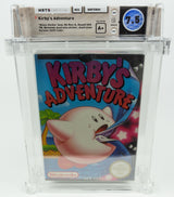 Nintendo NES *Kirby's Adventure* WATA 7.5 A+ no VGA Australian Version