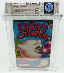 Nintendo NES *Kirby's Adventure* WATA 7.5 A+ no VGA Australian Version