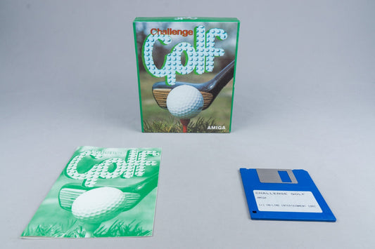 Challenge Golf Commodore Amiga CIB OVP Komplett mit Anleitung