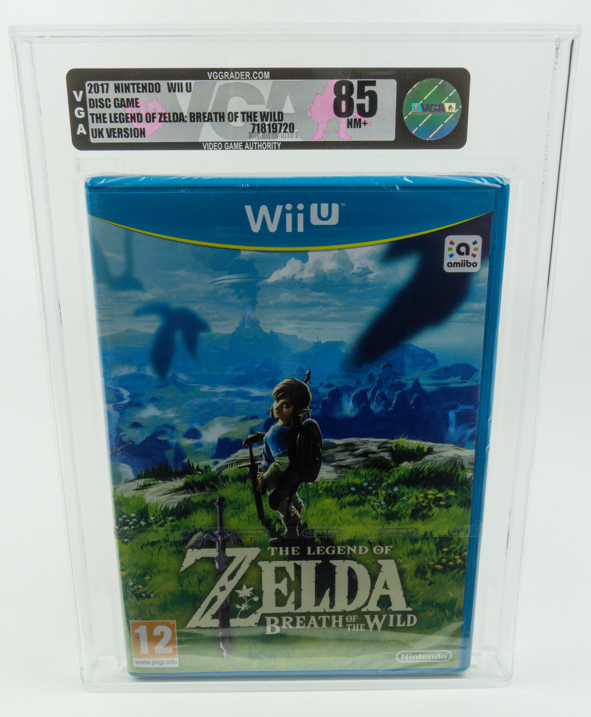 Nintendo Wii U *The Legend of Zelda: Breath of the Wild* New / VGA 85 Near Mint+