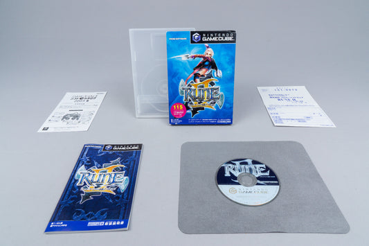 Nintendo Gamecube *Rune II: Koruten no Kagi no Himitsu* OVP CIB NTSC-J