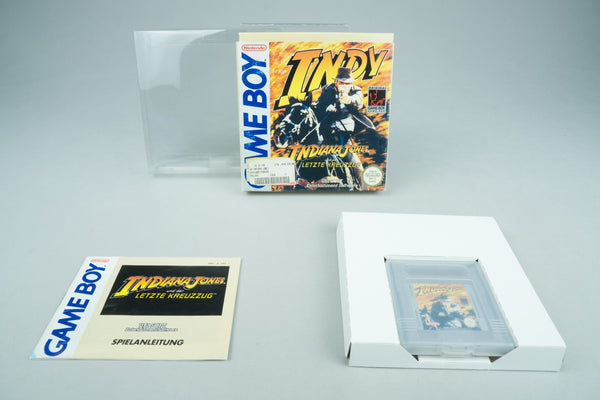 Nintendo Game Boy *Indiana Jones und der letzte Kreuzzug* CIB OVP JN-FRG-2