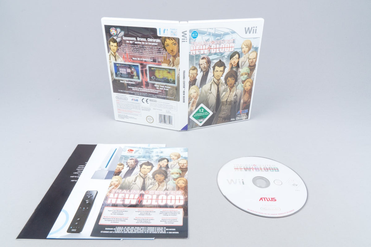 Nintendo Wii *Trauma Center: New Blood* OVP