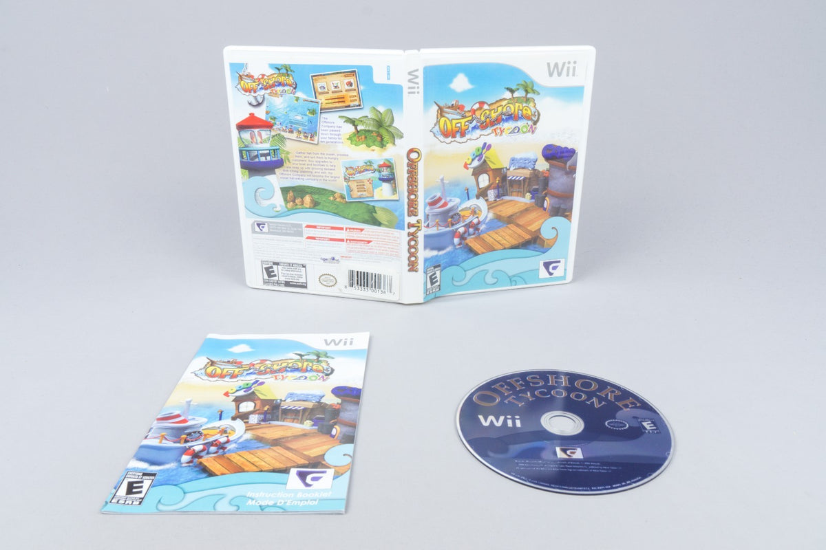 Nintendo Wii *Offshore Tycoon* OVP mit Anleitung NTSC-U/C