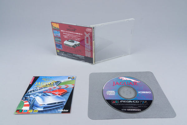 Sega Mega CD *Jaguar XJ220* OVP CIB NTSC-J