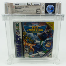 Game Boy Color *Buzz Lightyear of Star Command* New/ Sealed WATA 8.5 A+ POP 1!