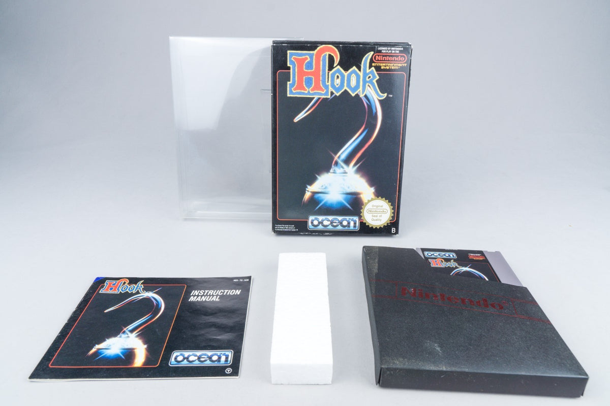 Nintendo NES *Hook* OVP CIB PAL B 7Q-NOE-1 +
