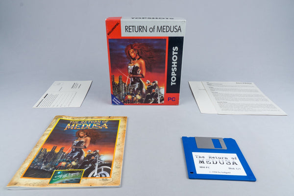 Return of Medusa IBM PC Big Box CIB OVP Komplett mit Anleitung