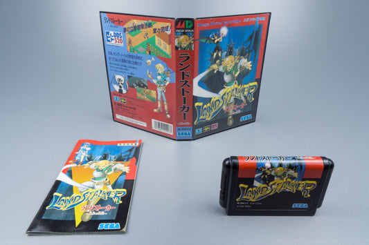 Sega Mega Drive *Landstalker: Koutei no Zaihou* OVP mit Anleitung NTSC-J #2