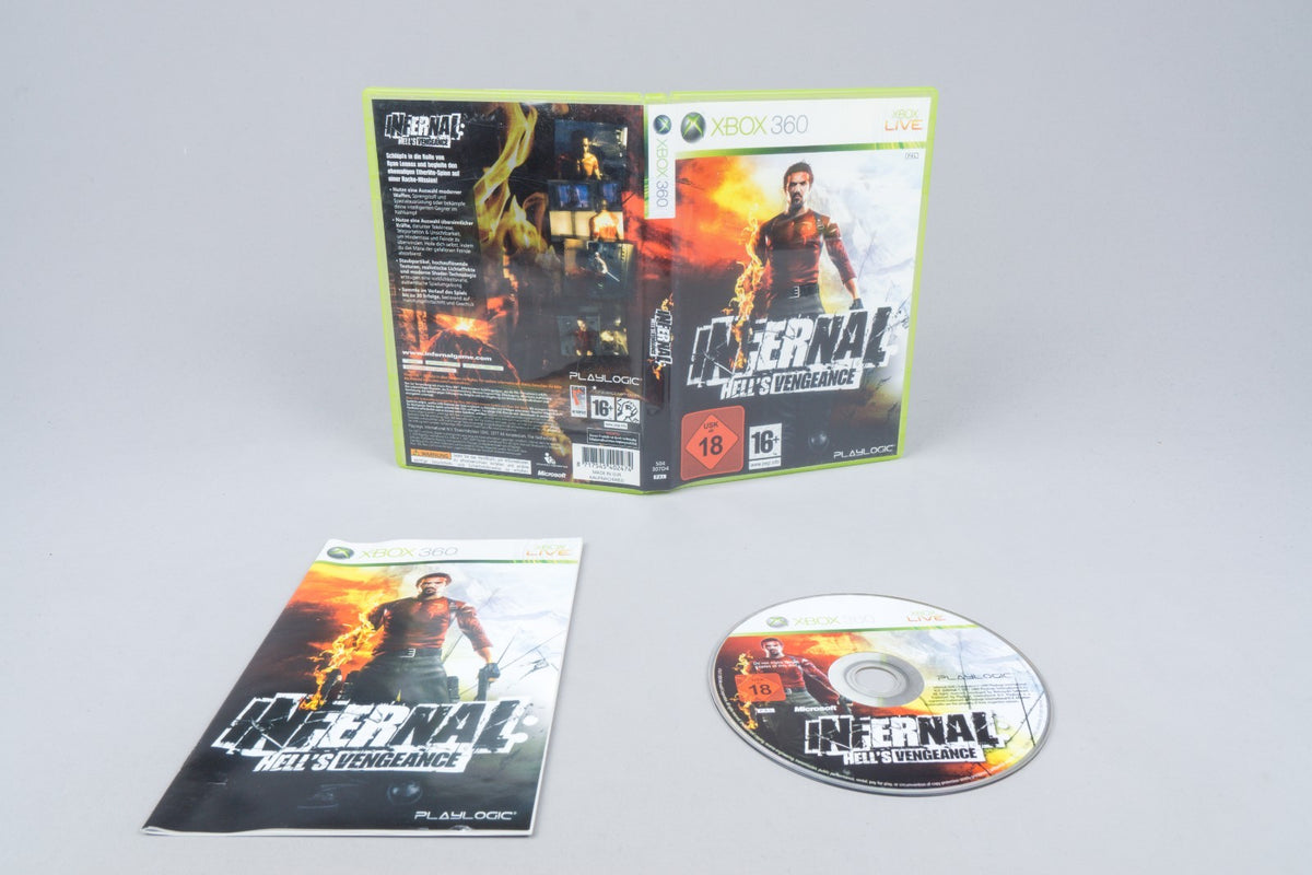 Xbox 360 *Infernal: Hell's Vengeance* OVP mit Anleitung USK 18