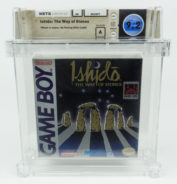 Nintendo Game Boy Ishido: The Way of Stones Sealed WATA 9.2 A no VGA Pop 3