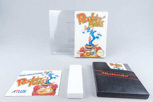 Nintendo NES *Rockin' Kats* OVP CIB PAL B 7A-FRG +