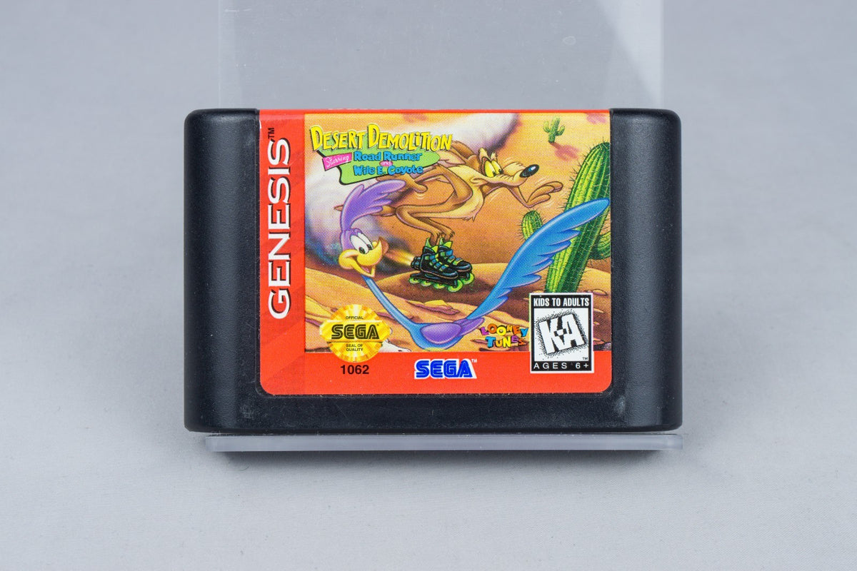 Desert Demolition Starring Road Runner Sega Genesis Modul NTSC-U/C